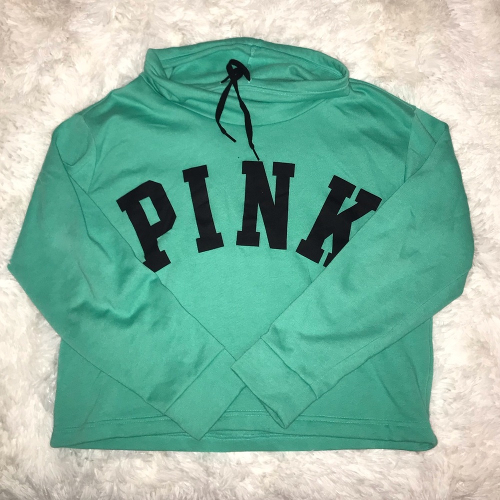 PINK Cowl Neck Sweater